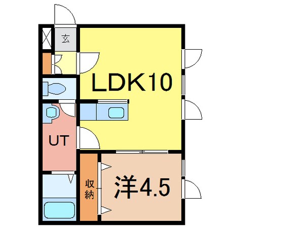 シェルト７１６の物件間取画像